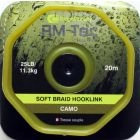 RidgeMonkey RM-Tec Soft Braid Hooklink - 25lb