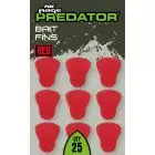 Fox Bait Fins Red x 25