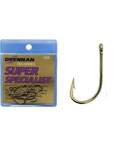 Drennan Super Specialist Hooks, Barbed