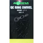 Korda  Quick Change Swivel  - Size 8 Ring