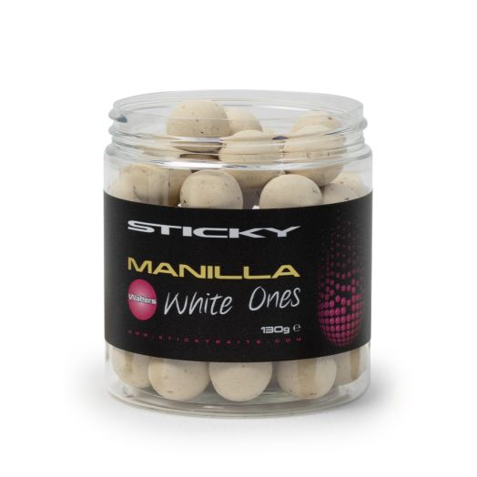 Sticky Baits Manilla Wafters (White) 16mm