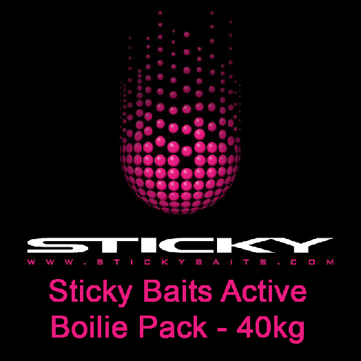 Sticky Baits Active Boilie Pack - 40kg
