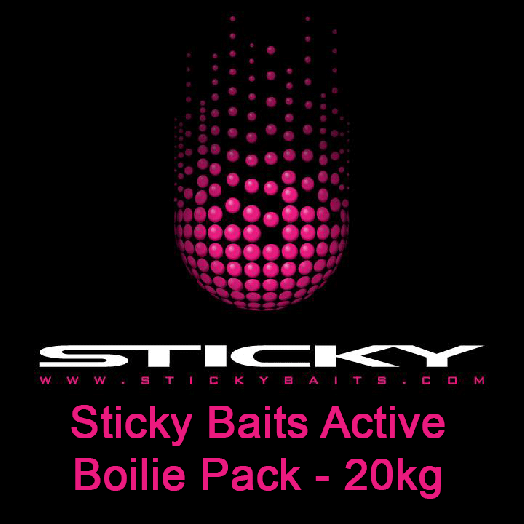 Sticky Baits Active Boilie Pack - 20kg