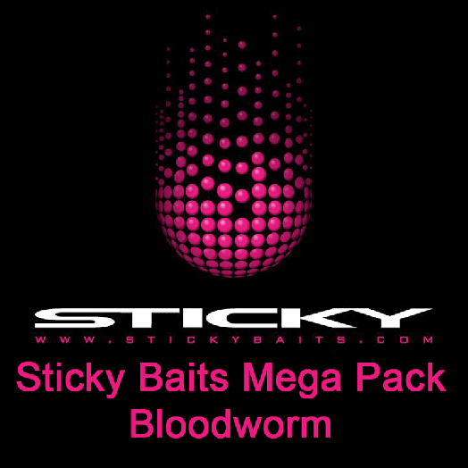 Sticky Baits Bloodworm - Mega pack 