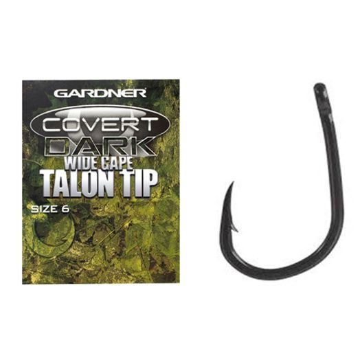 Gardner Covert Dark Wide Gape Talon Tip Hooks