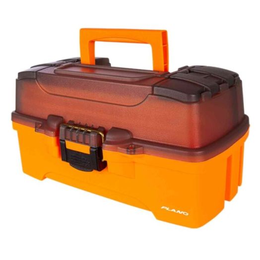 Plano Two-Tray Tackle Box Bright Orange