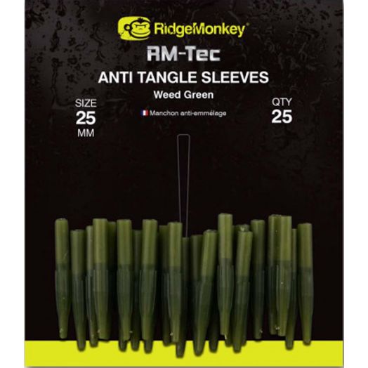 Ridge Monkey - RM-Tec Anti Tangle Sleeves Weed Green