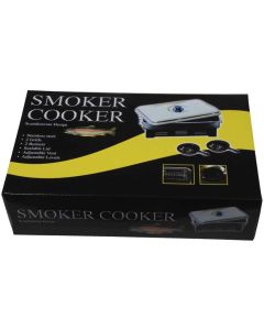 Wiggler Rök Rostfri 2 brännare 42x28 cm