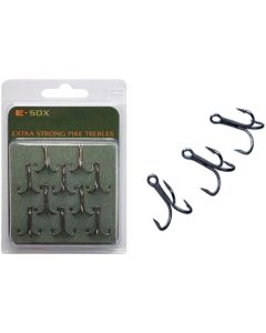 Drennan E-Sox Extra Strong Trebles Barbed