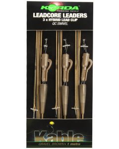 Korda - Leadcore Leader-Hybrid Lead Clip QC Swivel