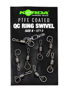 PTFE QC Ring Swivel Size 8 (8pcs)