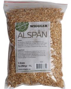 Wiggler Alspån 250g