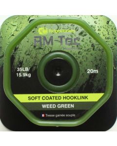 RidgeMonkey Soft Coated Hooklink - Weed Green