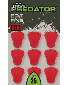 Fox Bait Fins Red x 25