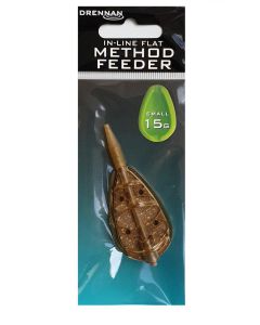 Drennan In-Line Flat Method Feeder Small Lösa