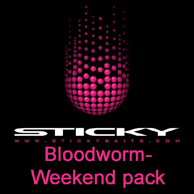 Sticky Bait Bloodworm - Weekend pack 